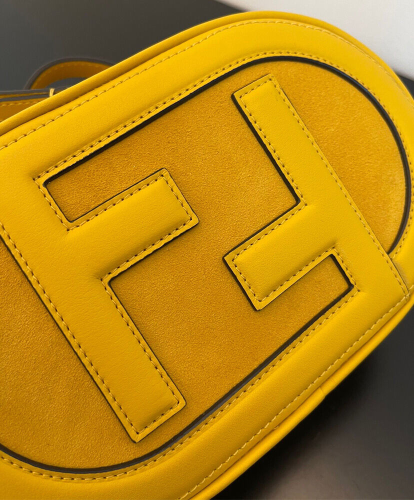 Fendi Mini Camera Case Bag 8BS058 Yellow